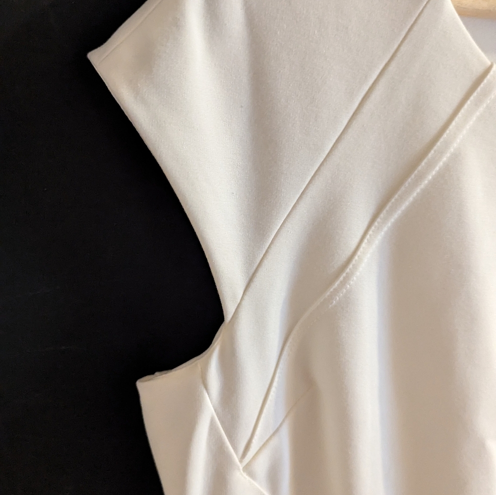 Ponte Knit Scoop Neck Dress From Le Château - Picture 6 of 7
